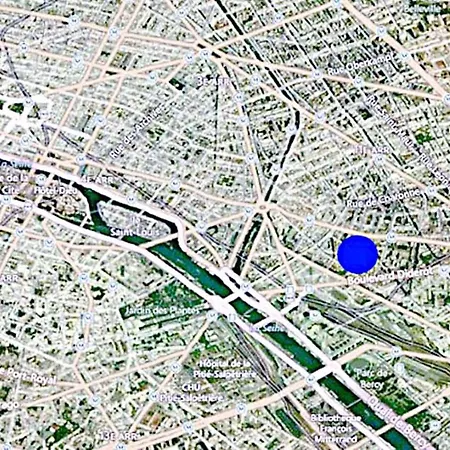 דירה Studio Near Bastille